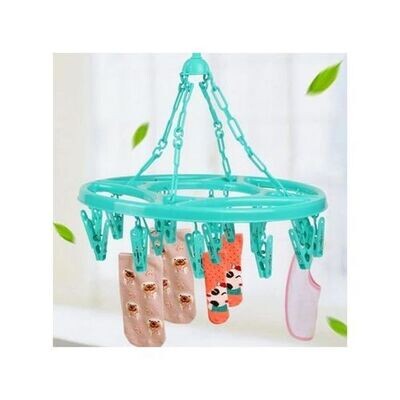 Generic Small Clothes Hanger With Pegs. 20x12cm #HPC001 Octopus hanger
