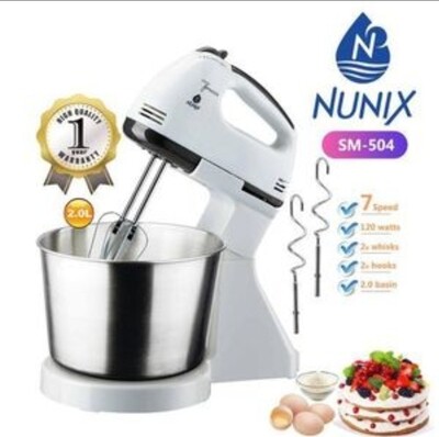 Nunix hand mixer with bowl SM-504