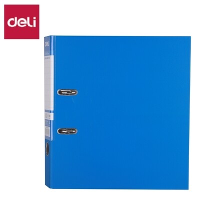 DELI B20433 Classic A4 PVC Box file 2" Narrow BLUE without index