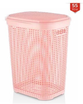 Large high Quality Laundry Basket 37*45*56 CM Honeycomb laundry basket Large 55L
