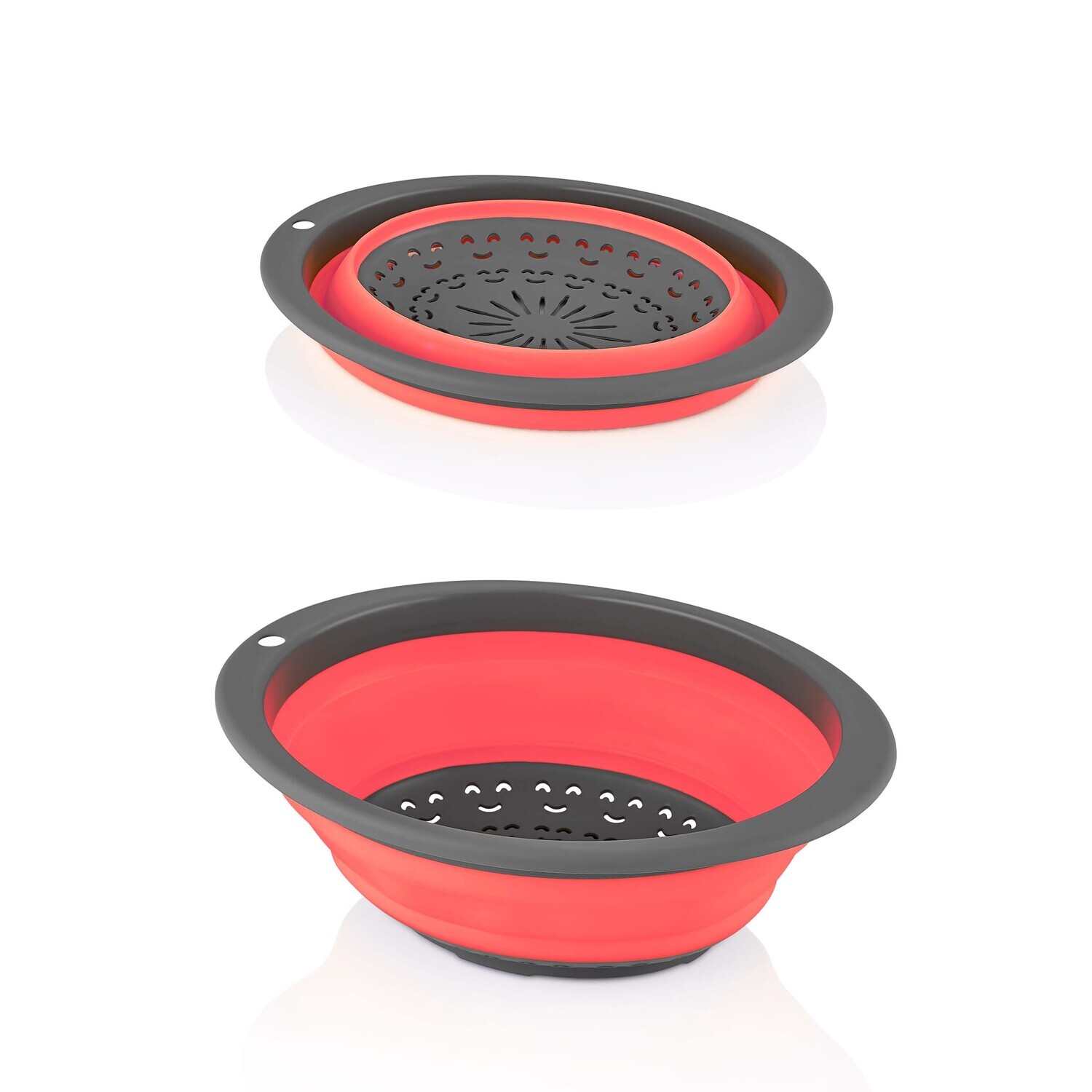 QLux Circular Accordion Strainer. Collapsible collander  L00570