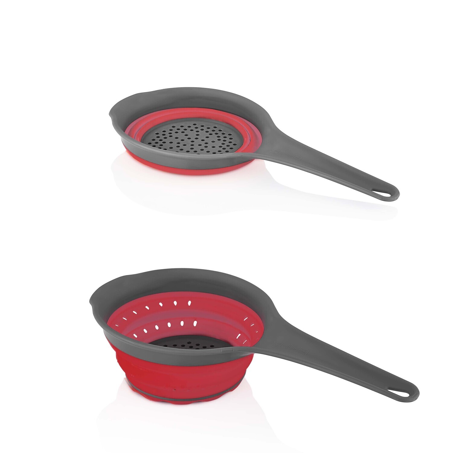 Qlux Stalked Accordion Strainer. Collapsible L-00572