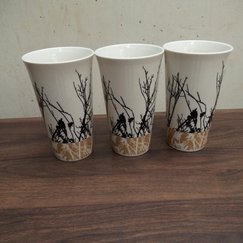 Giant coffee mug  acacia tree design #1038 per piece