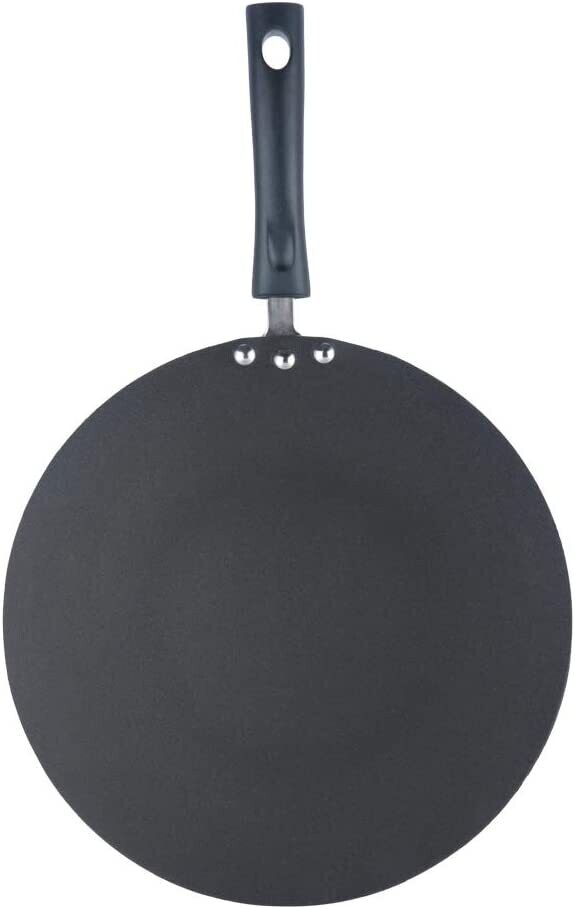 Vinod MT30 Nonstick Flat Multi Tawa 30cm (12-Inch) - Swiss Quality Chapati Pan