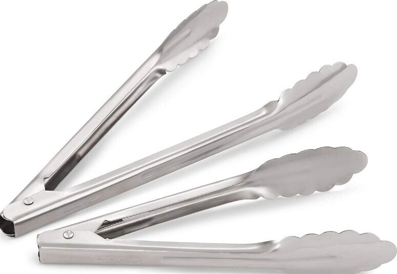 Vinod stainless steel utility tongs
