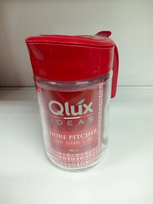 Qlux Fiore Pitcher Jar 660ml C-00126 - Elegant Utility and Style C-00126