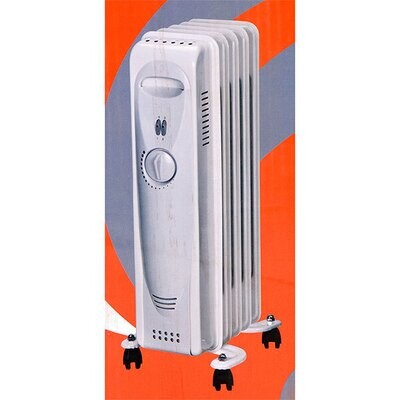 Sunpower room heater oil radiator type 1000WATTS 38X16X65MM RODA DF-100P-5