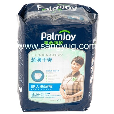 Palmjoy adult diaper panty type (pull up) 10pcs packet MEDIUM