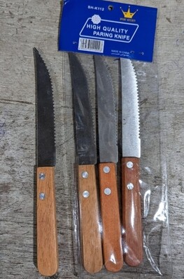 Smart kitchen Pairing Knife 4pcs set. steak knife
