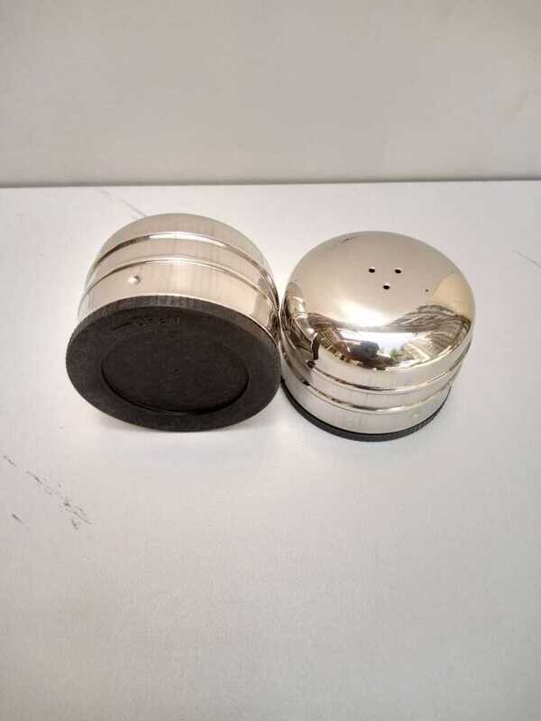 Vinod stainless steel  2pcs salt &amp; pepper set normal size