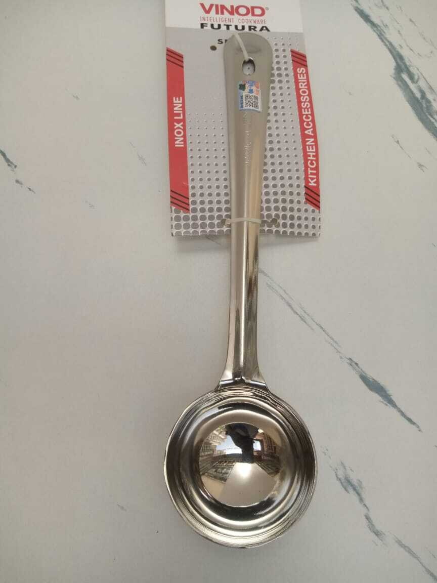 Vinod stainless steel Oval spoon Bhaji #3 28CM