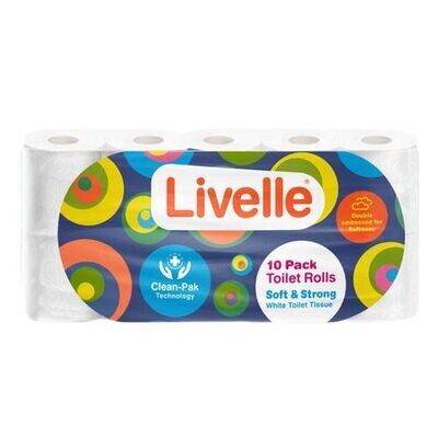 Livelle Toilet Tissue X10 rolls