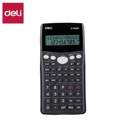 DELI core ED100MS 300F scientific calculator 10+2 DIGITS