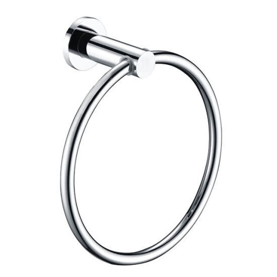 Contemporary Elegance: Stainless Steel Towel Ring for a Stylish Bath