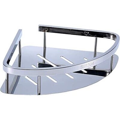 Stainless steel sus304 Bathroom Shower corner organizer