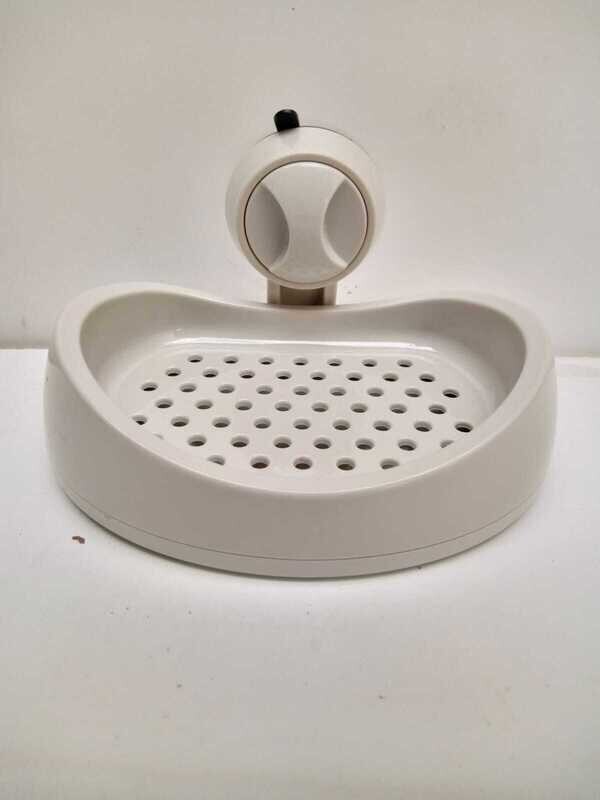 City Life Gray Soap Dish with suction Hook J-8571