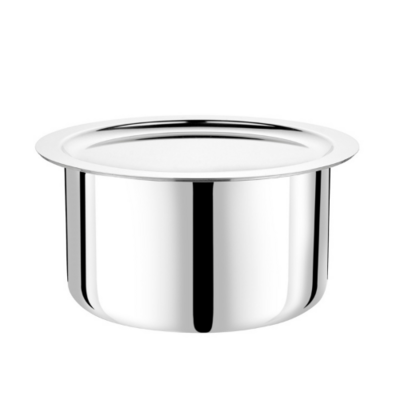 VINOD Doniv Titanium Triply Stainless Steel soup pot Tope with Cover #20 Induction Friendly