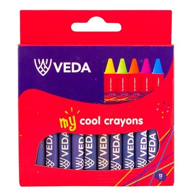 Veda crayons 12 colours