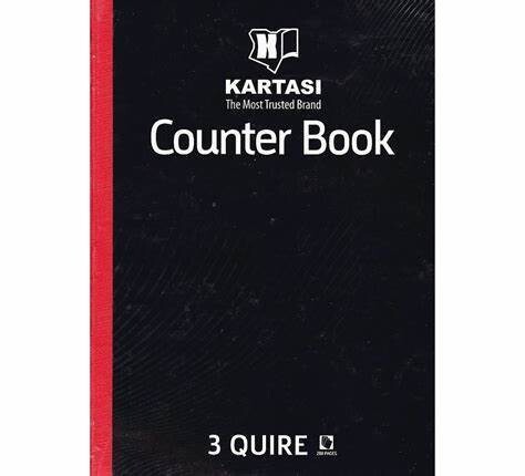 Kartasi Counter Book A4 3 Quire