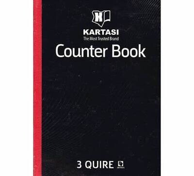 Kartasi Counter Book A4 3 Quire