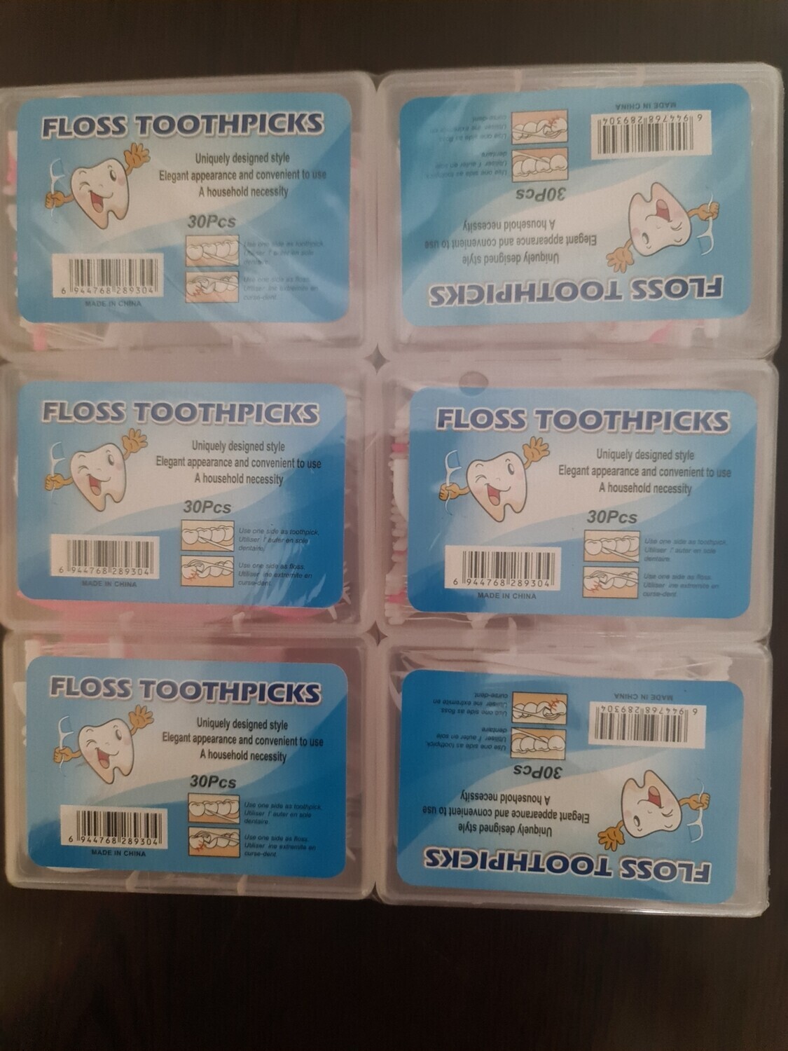 SY generic Dental Floss Interdental Toothpicks 30pcs pack