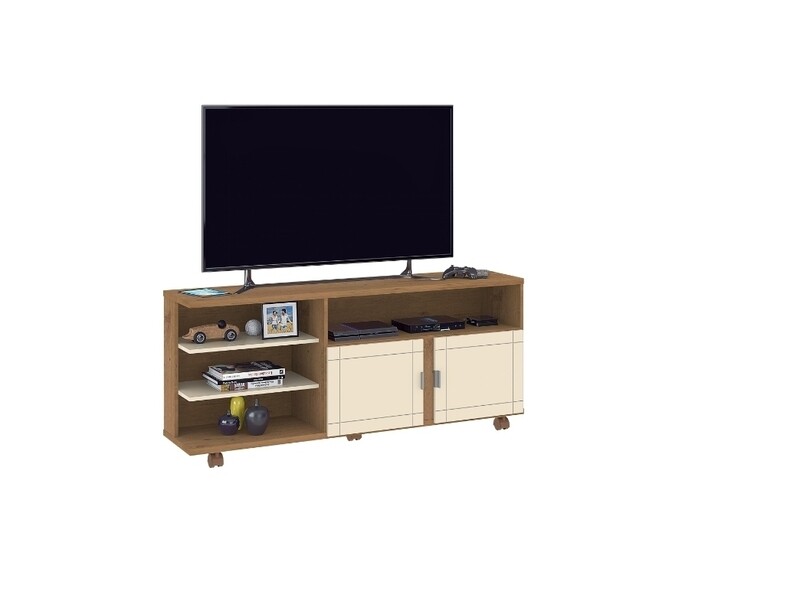 TV Rack Rio de Jeneiro 1.5m with wheels. Comes in 2 colours