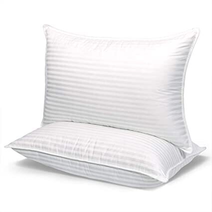 TC Pillow hotel stripe white 1000GSM 1pc