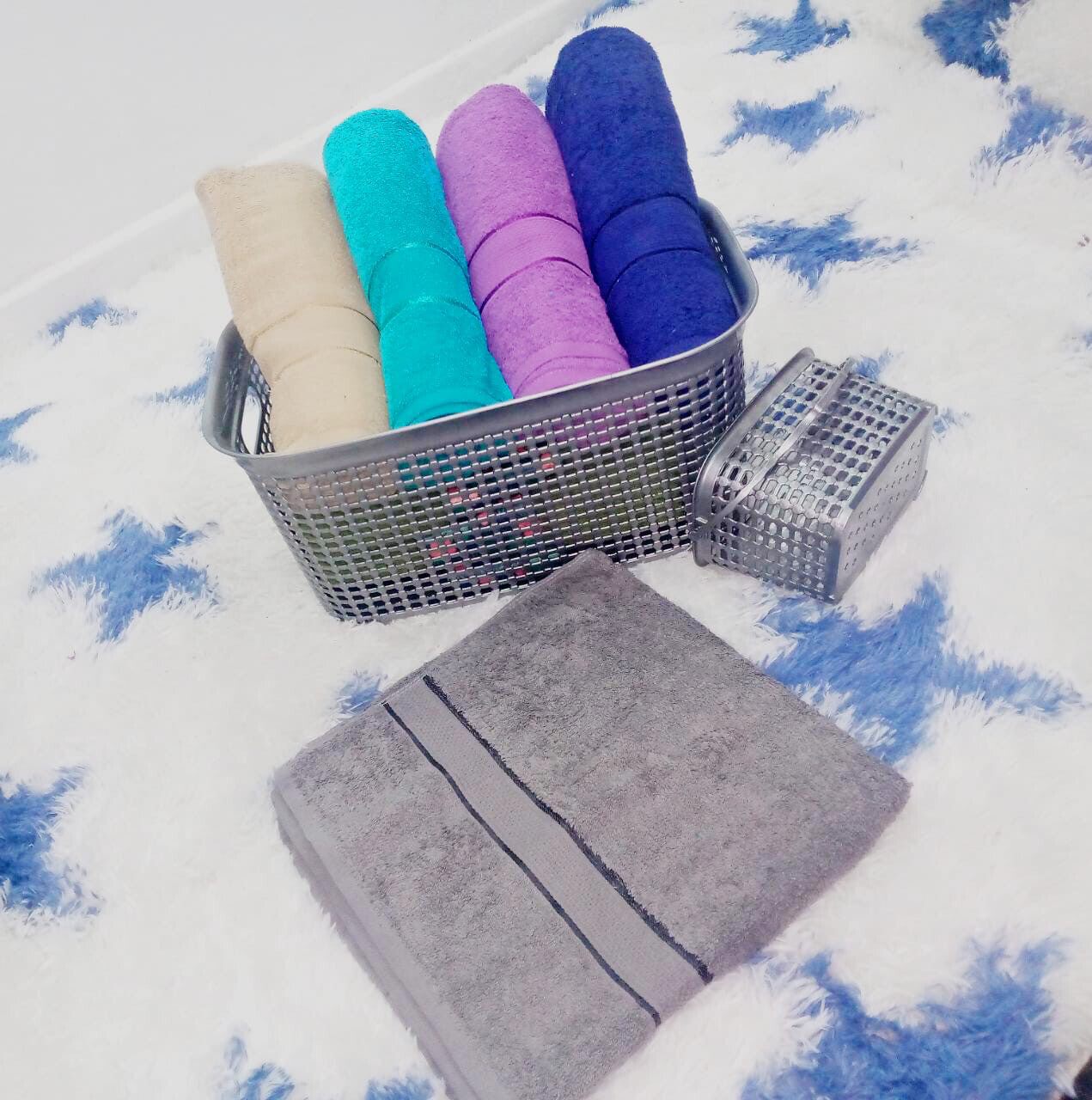 SIL coloured Bath Towel 80*150 #TWL001