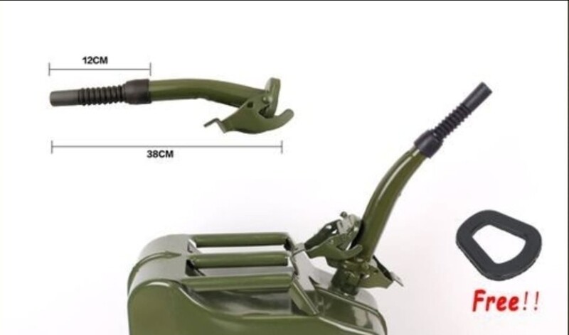 Sunpower Fuel Can Sprout, Car Jerry Can Nozzle, Flexible Jerry Can JC-PIPE