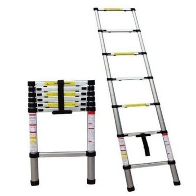 Telescopic Collapsible Ladder 2M 7 Steps Heavy Duty 150Kg 7-STEP