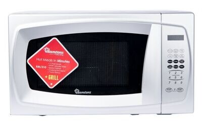 Ramtons 20 Liters Microwave + Grill Silver - RM/310