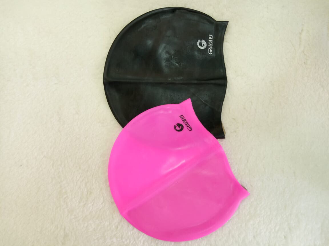 Grilong Silicon Adult swimming cap #SC-4602