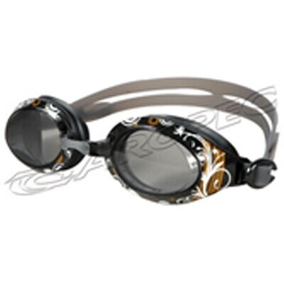 Adult Swimming Goggle Polycarbonate Lens With UV Protection & Anti-Fog (Black), Aropac GA-VS-SG01-BR-BK