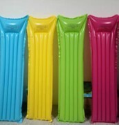 Premium Inflatable Swim Mattress Floater - 185X70cm, Sleek Solid Color PVC Design, Model KS-S09
