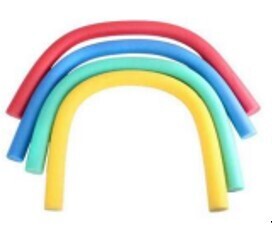 Swimming Noodles 1500cmX6.0cm PE Foam - Vibrant Colors - Model KM-F001