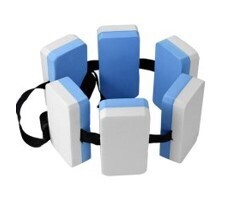 Eva float swimming boat with plastic buckle L45CM W13.5CM THICKNESS 4.5CM QJ-SW010