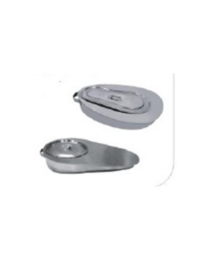 Stainless steel bed pan female Stool pan BPSSF