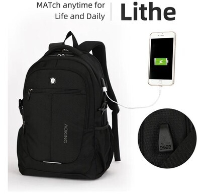 AOKING Travel backpack with USB SN97095