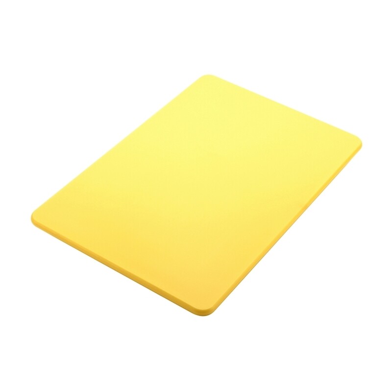 Large Polypropylene Chopping Board (6213C series), 46x31x1.2cm 18x12x0.5inch Yellow