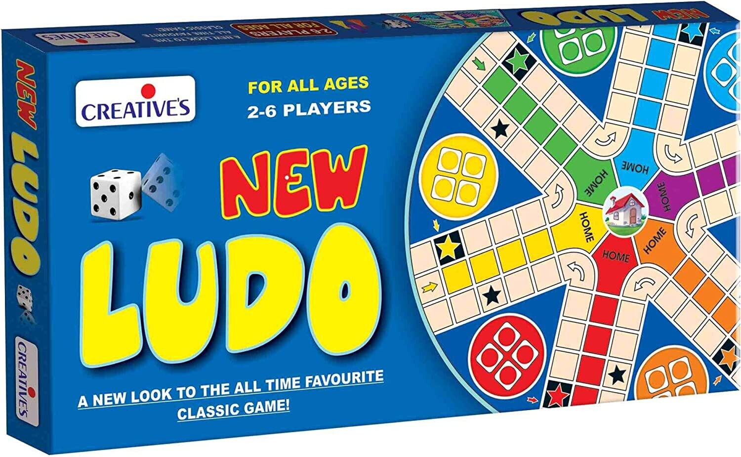 Creative New LUDO Big Size Game - Model 816-1 PARIS