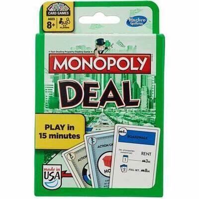 Monopoly Deal Card Game ages 8+