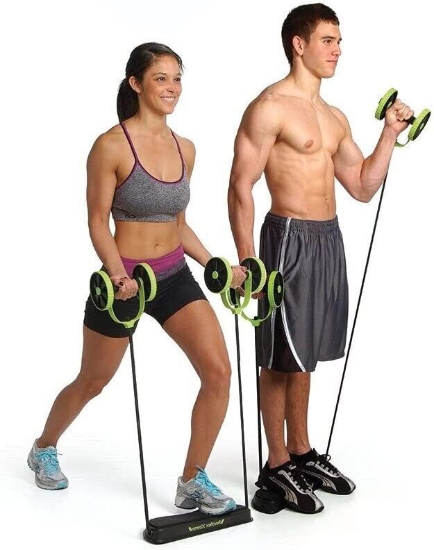 REVOFLEX Xtreme Advanced Abdominal Core Muscle Workout Home Trainer, Black
