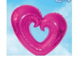 Foil Balloon Heart Shape Pink 26" BKF-005-26IN-PI