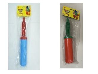 Balloon Pump 30Cm Green/Orange BK-2000