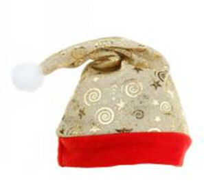 Gold Christmas Hat 28*40cm #SYMZA-062129