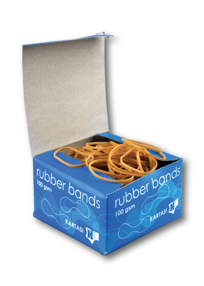 Wholesale Kartasi Rubber Bands Assorted 50g - Carton of 72 Packets (Sizes 14, 16, 18)