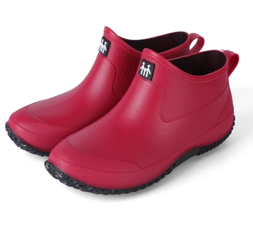 Fashion Ladies Rain Boots - Korean Style Ankle-Length Boots, Sizes 35-40, Available in 8 Colors