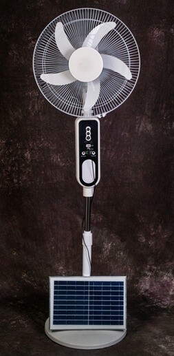 Sunpower Solar Charging Fan - 18 Inches | Eco-Friendly Cooling