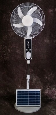 Sunpower Solar Charging Fan - 18 Inches | Eco-Friendly Cooling