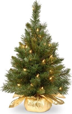 Decorated Christmas Tree 40cm with 35 LED Lights - Model SYWB-0321224